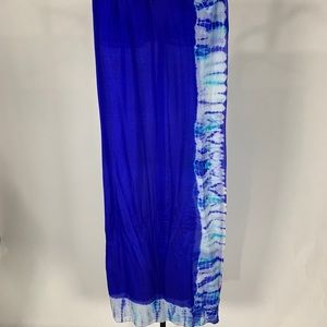 Tie Dye Chiffon Scarf